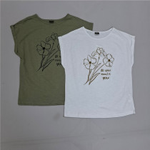 تی شرت زنانه 28301 مارک Wild Flower   *