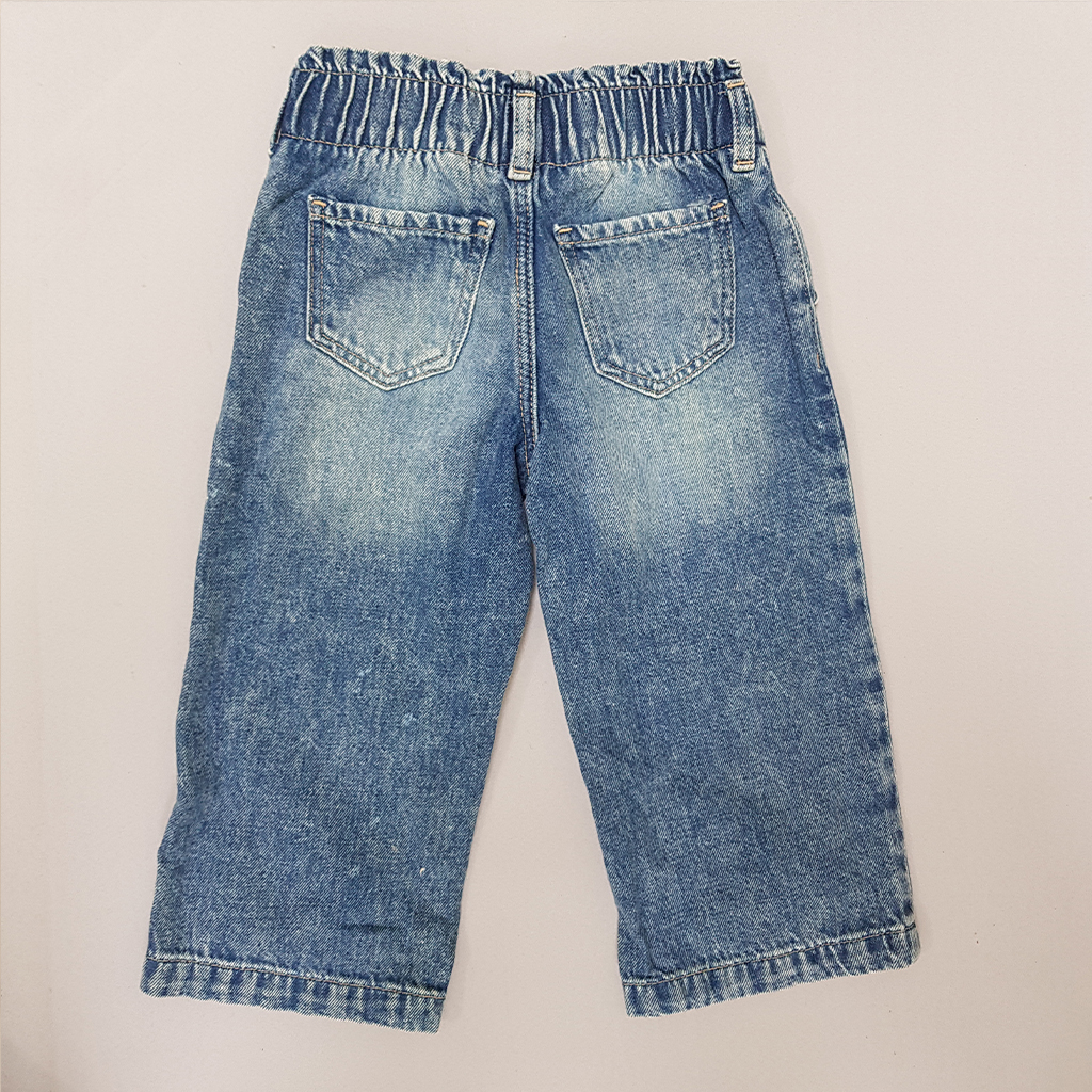 شلوار جینز دخترانه 27710 سایز 1.5 تا 12 سال کد 2 مارک H&M*