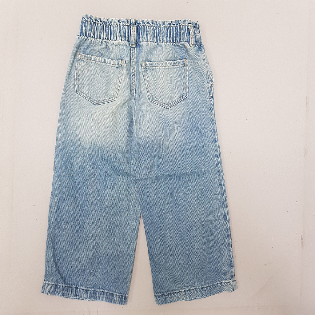 شلوار جینز دخترانه 27710 سایز 1.5 تا 12 سال کد 2 مارک H&M*