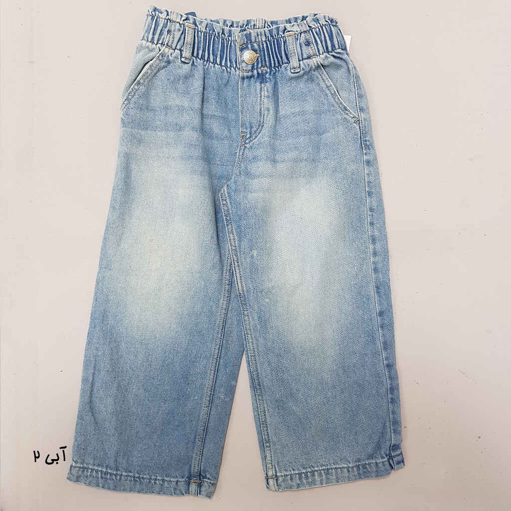 شلوار جینز دخترانه 27710 سایز 1.5 تا 12 سال کد 2 مارک H&M*