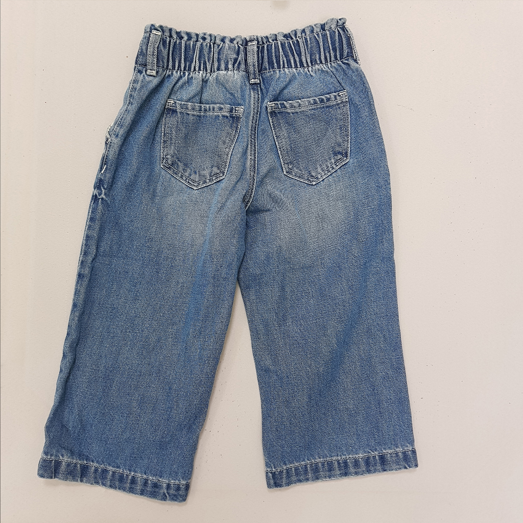 شلوار جینز دخترانه 27710 سایز 1.5 تا 12 سال کد 2 مارک H&M*