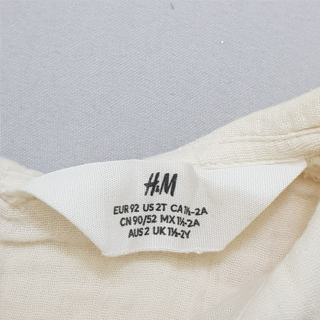 سارافون دخترانه 28503 سایز 1.5 تا 10 سال مارک H&M