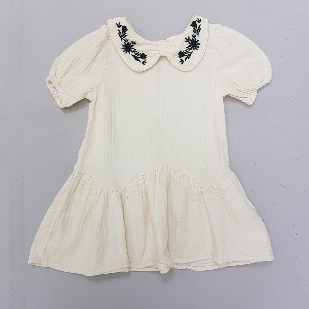 سارافون دخترانه 28503 سایز 1.5 تا 10 سال مارک H&M