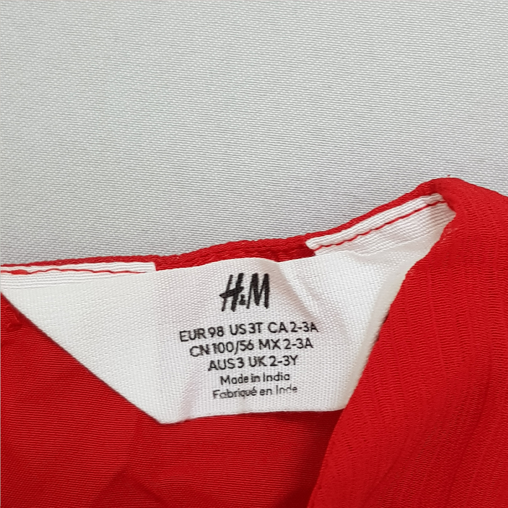 سارافون دخترانه 28470 سایز 1.5 تا 12 سال مارک H&M