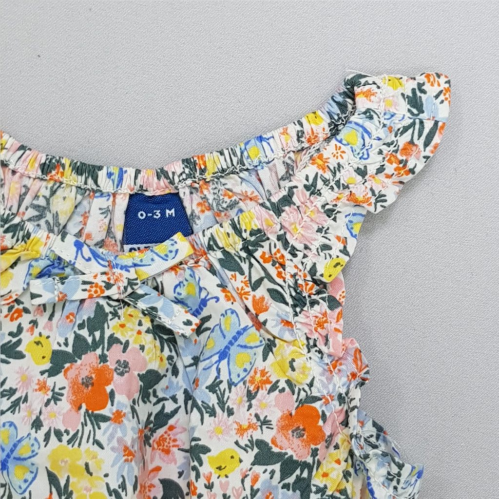 رامپر دخترانه 28675 سایز بدوتولد تا 24 ماه مارک OLD NAVY