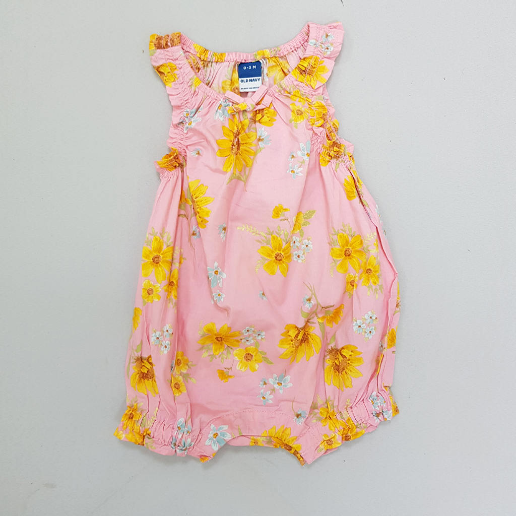 رامپر دخترانه 28675 سایز بدوتولد تا 24 ماه مارک OLD NAVY
