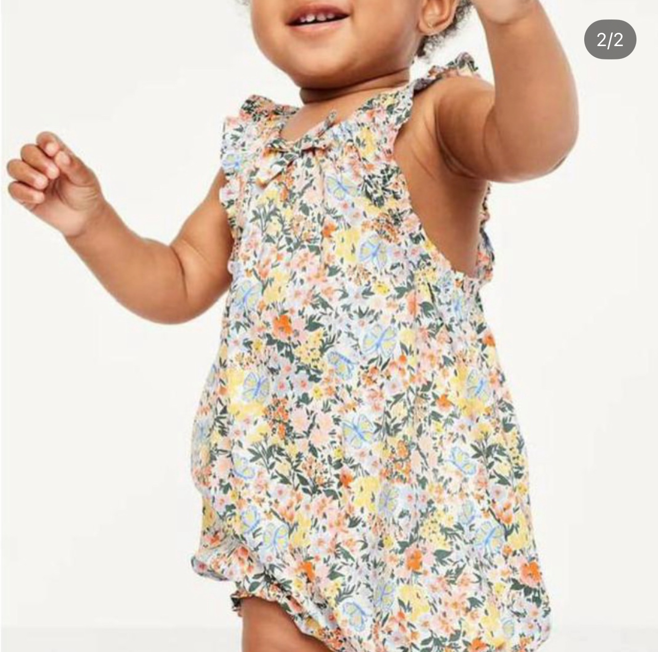رامپر دخترانه 28675 سایز بدوتولد تا 24 ماه مارک OLD NAVY