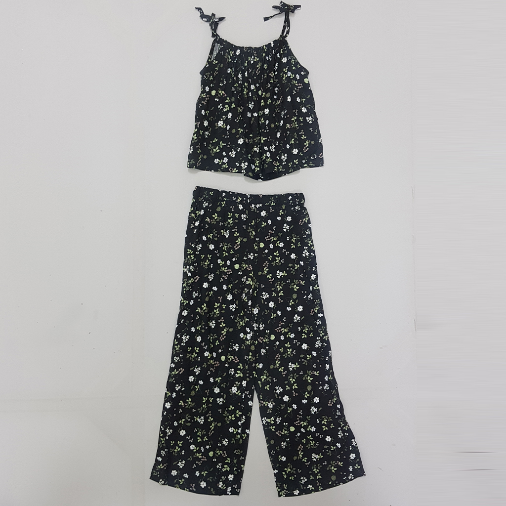 ست دخترانه 28653 سایز 1.5 تا 10 سال کد 1 مارک H&M