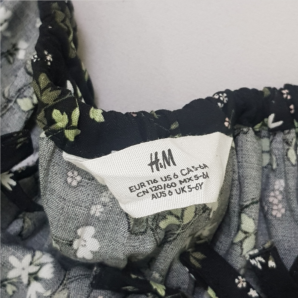 ست دخترانه 28653 سایز 1.5 تا 10 سال کد 1 مارک H&M