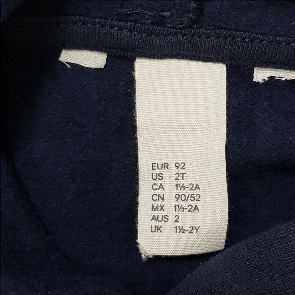 هودی دخترانه 28577 سایز 1.5 تا 12 سال کد 2 مارک H&M   *