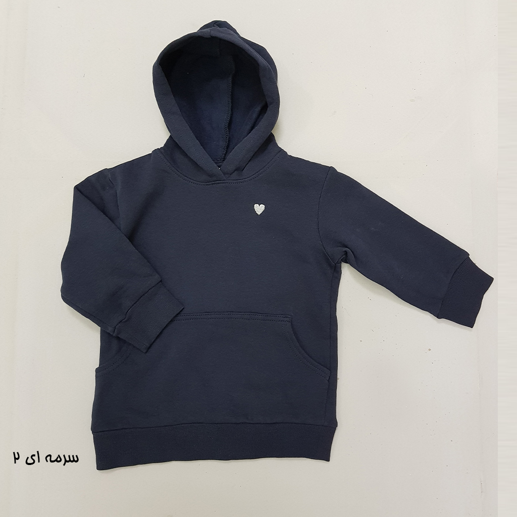 هودی دخترانه 28577 سایز 1.5 تا 12 سال کد 2 مارک H&M   *