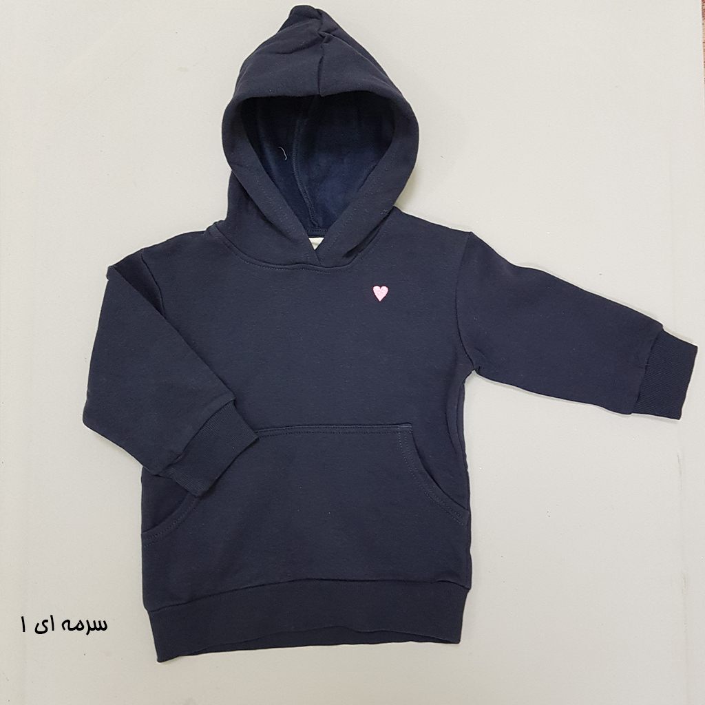 هودی دخترانه 28577 سایز 1.5 تا 12 سال کد 2 مارک H&M   *