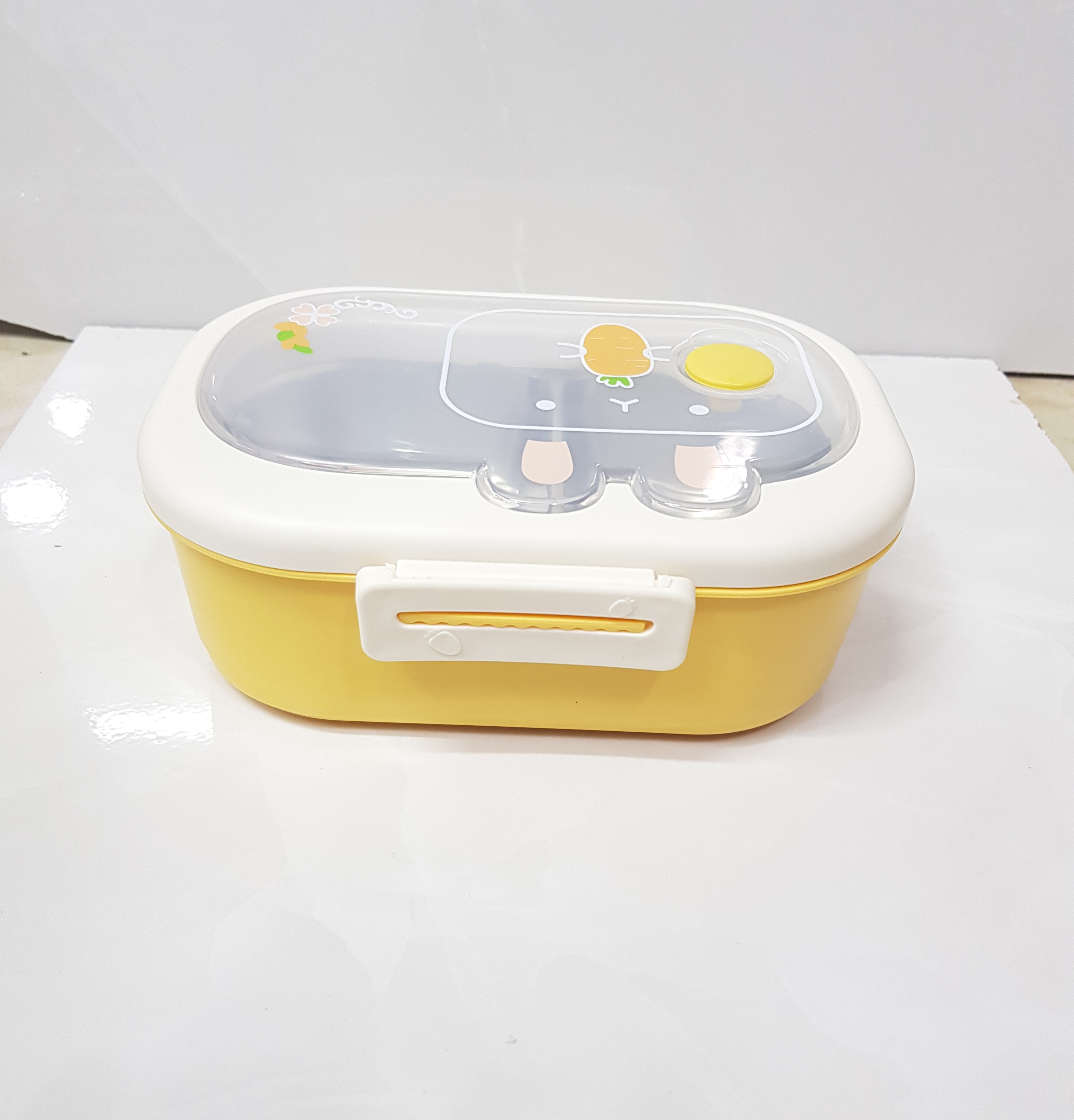 ظرف غذا طرح میوه دو قسمتی کد 802246