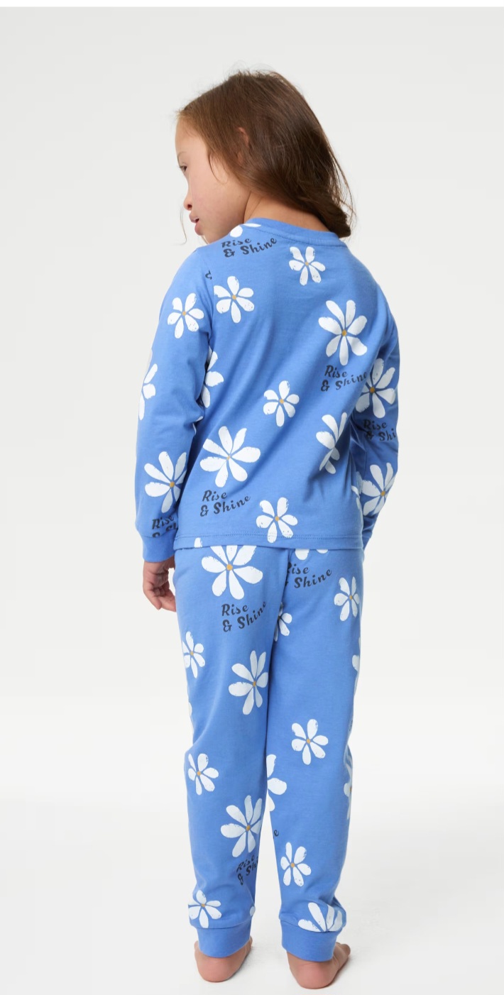 بلوز دخترانه 28744 سایز 2 تا 8 سال کد 3 مارک M&S