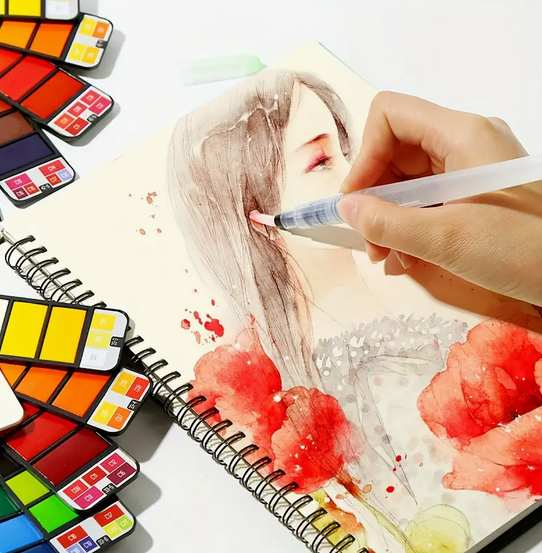 آبرنگ جامد 18 رنگ کد 2616 (43-19-117)