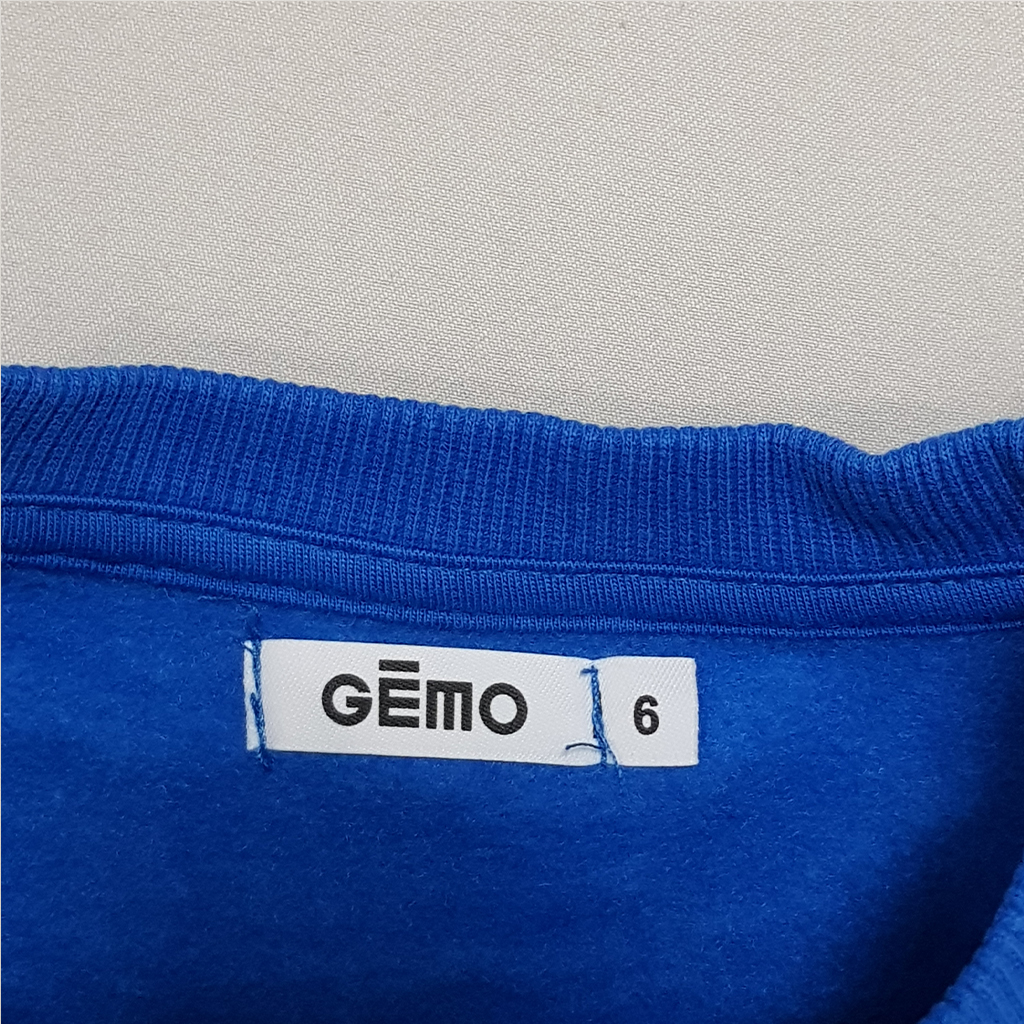 پلیور توپنبه ای پسرانه 28923 سایز 5 تا 10 سال مارک GEMO
