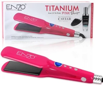 اتو مو حرفه‌ای تیتانیومی برند ENZO مدل EN-3215 کد 3312