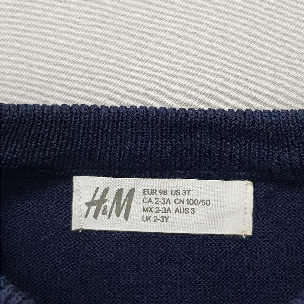 بافت پسرانه 29041 سایز 2 تا 8 سال مارک H&M
