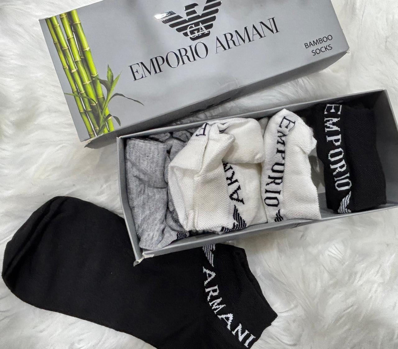 پک 6 عددی جوراب EMPORIO ARMANI  کد 3621