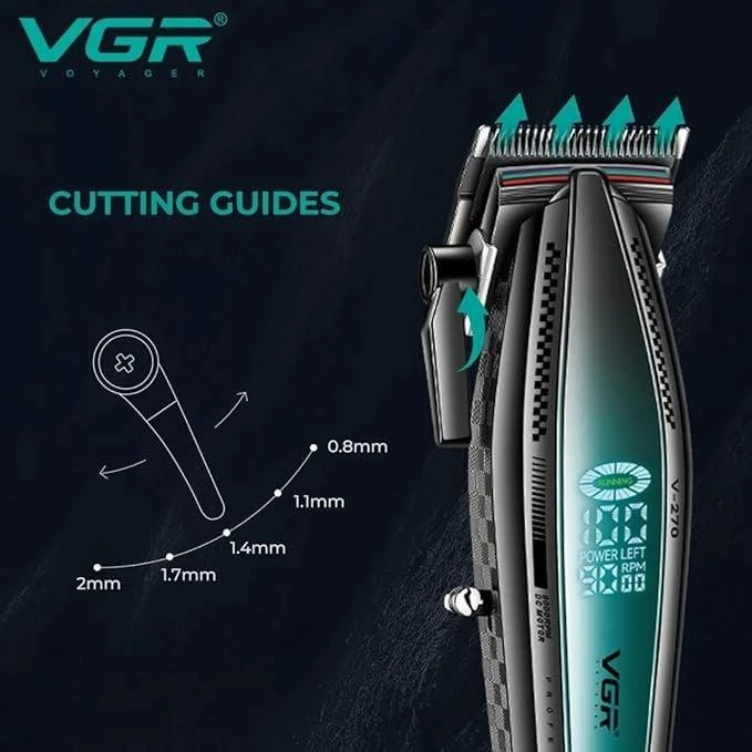 ماشین اصلاح موی سر و صورت وی جی ار مدل v-270 کد 802293