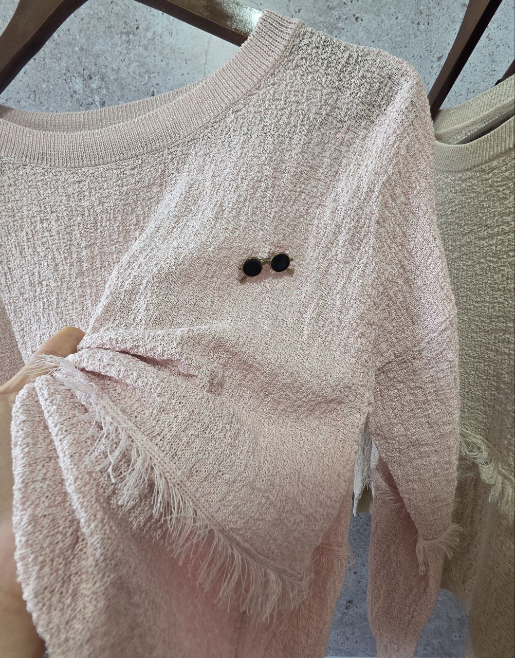 بلوز بافت اسپورت قواره دار زنانه کد 418336