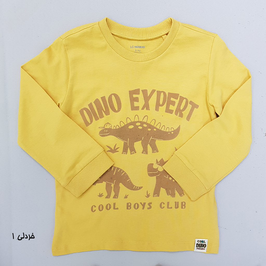 بلوز پسرانه 29227 سایز 9 ماه تا 8 سال کد 8 مارک LC WALKIKI