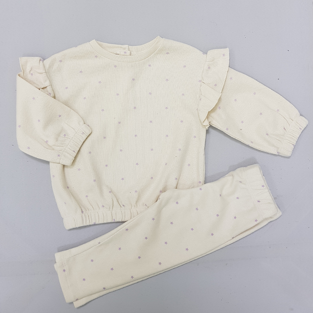 ست پلیور شلوار دخترانه 29255 سایز 9 ماه تا 8 سال مارک LC WALKIKI   *