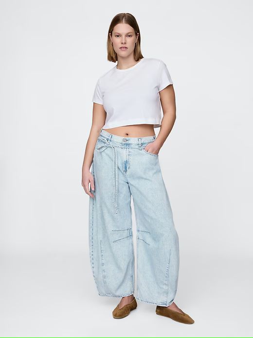 شلوار جینز زنانه 29551 مارک GAP