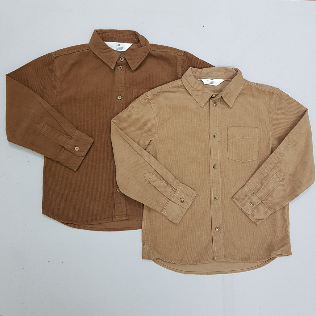 پیراهن مخمل پسرانه 29451 سایز 2 تا 12 سال مارک H&M