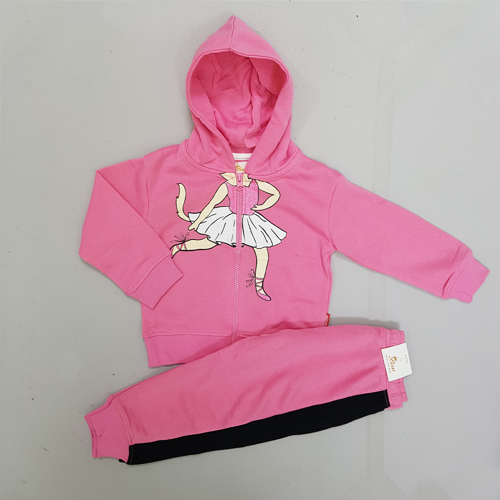 ست سویشرت شلوار دخترانه 29545 سایز 2 تا 10 سال