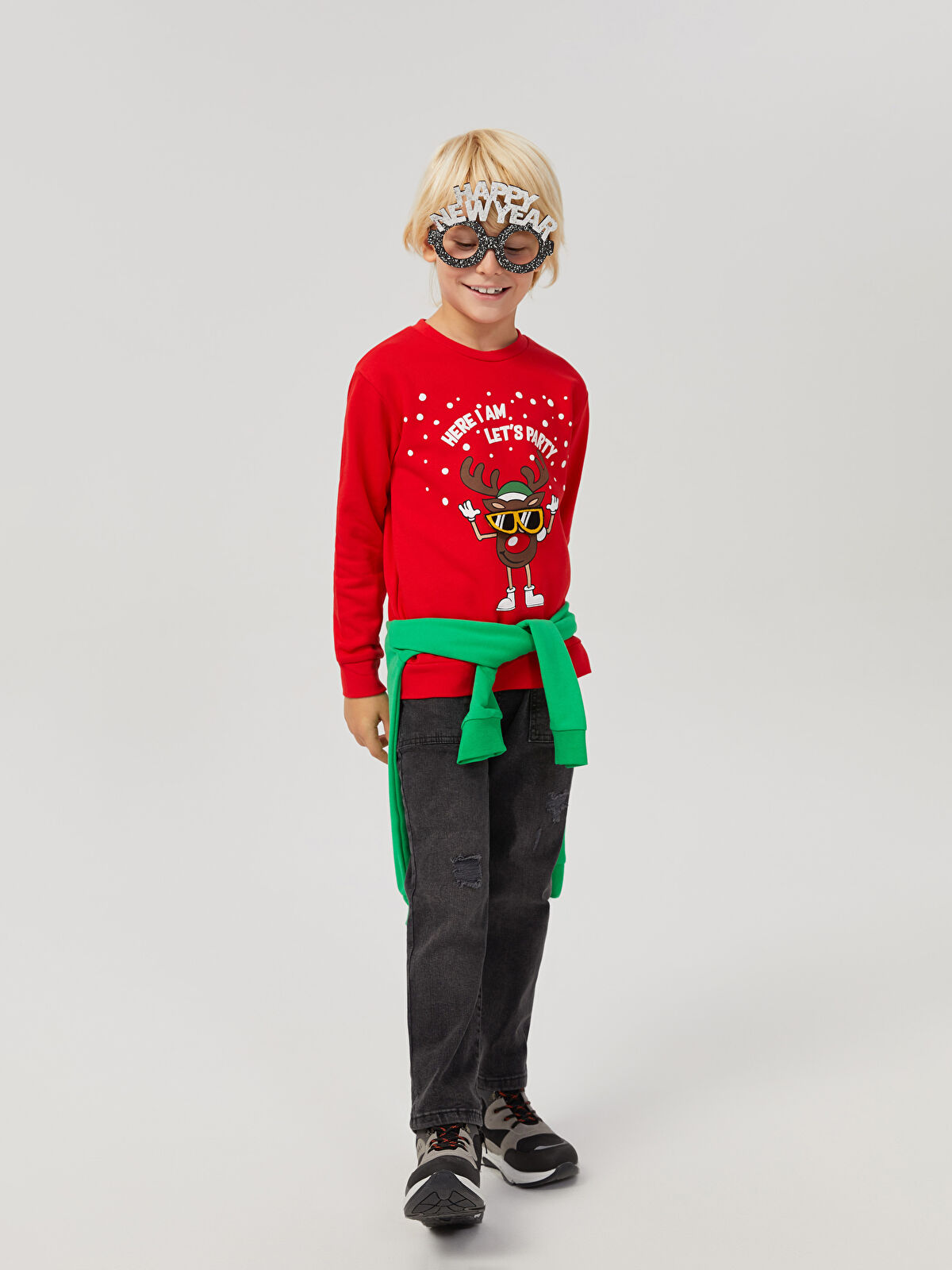 پلیور بچگانه 29351 سایز 3 تا 10 سال مارک LC WAIKIKI