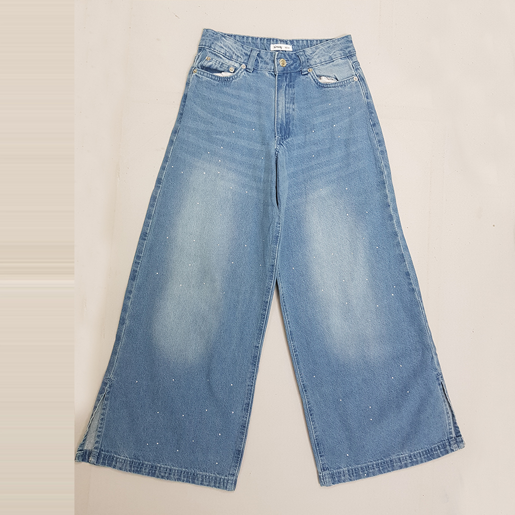 شلوار جینز دخترانه 29607 سایز 10 تا 14 سال مارک SINSAY   *