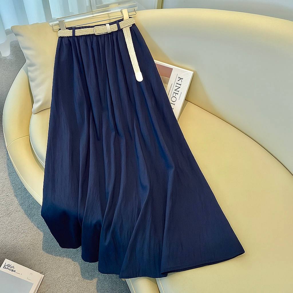 دامن کتان زنانه کد 418762