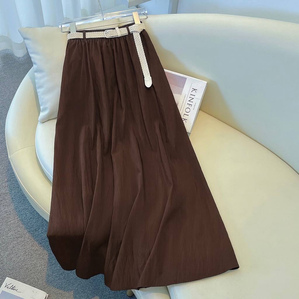 دامن کتان زنانه کد 418762