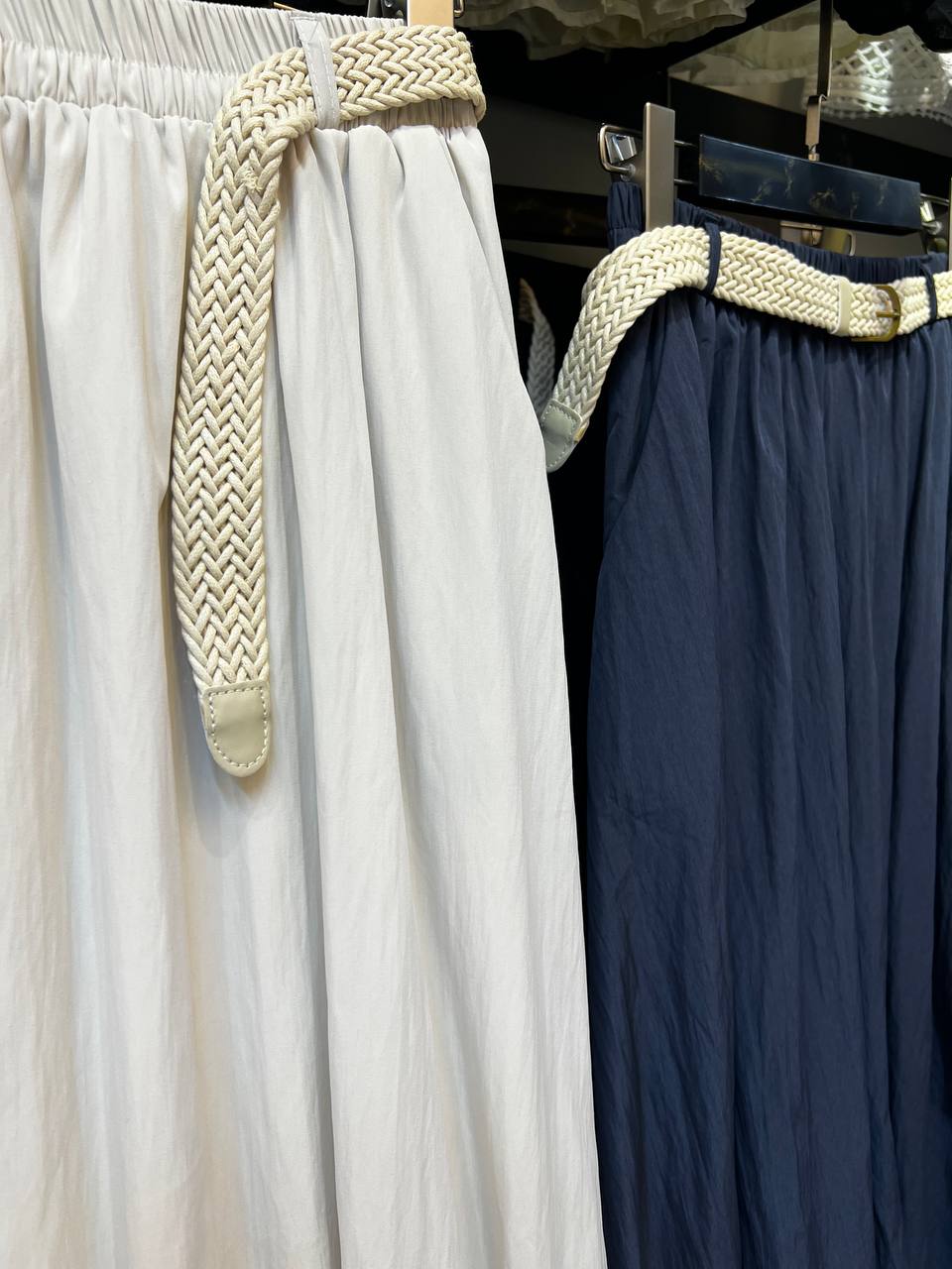 دامن کتان زنانه کد 418762