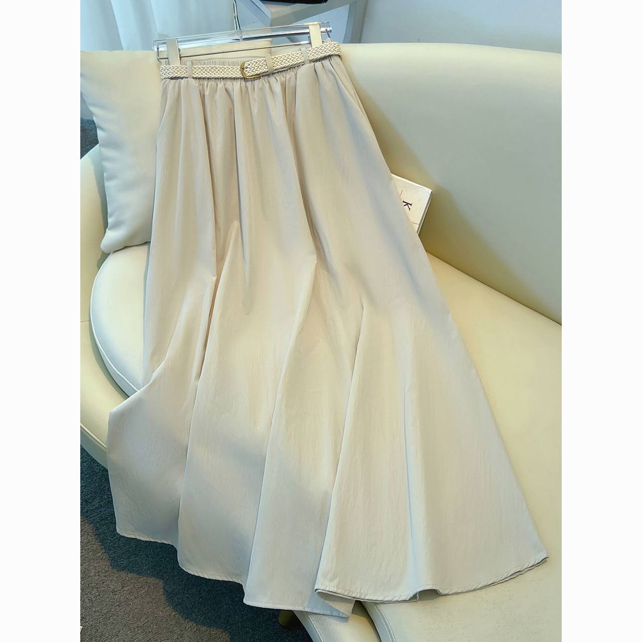 دامن کتان زنانه کد 418762