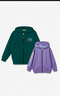 سویشرت پسرانه 29871 سایز 6 تا 14 سال کد 2 مارک United Colors Of Benetton