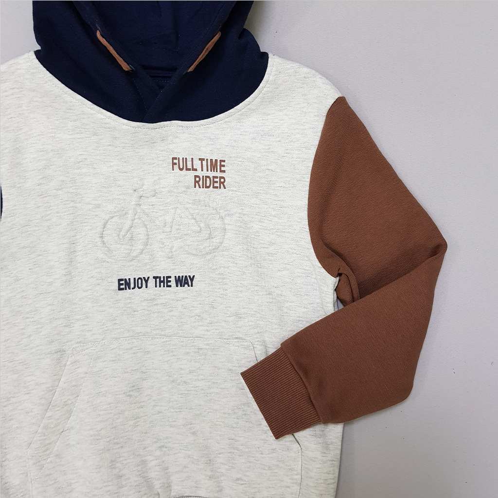 ست هودی و شلوار پسرانه 29663 سایز 5 تا 12 سال مارک Orchestra