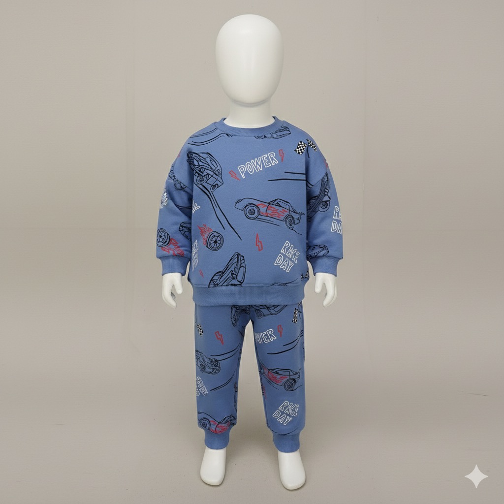 ست پلیور شلوار پسرانه 29673 سایز 2 تا 7 سال مارک KD