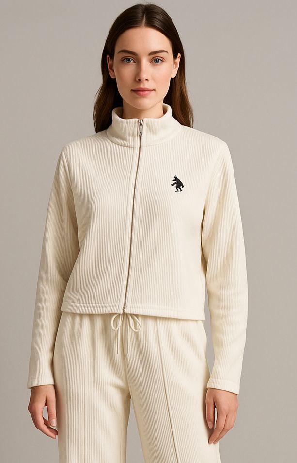 ست سویشرت شلوار کبریتی تو کرک زنانه کد 418811