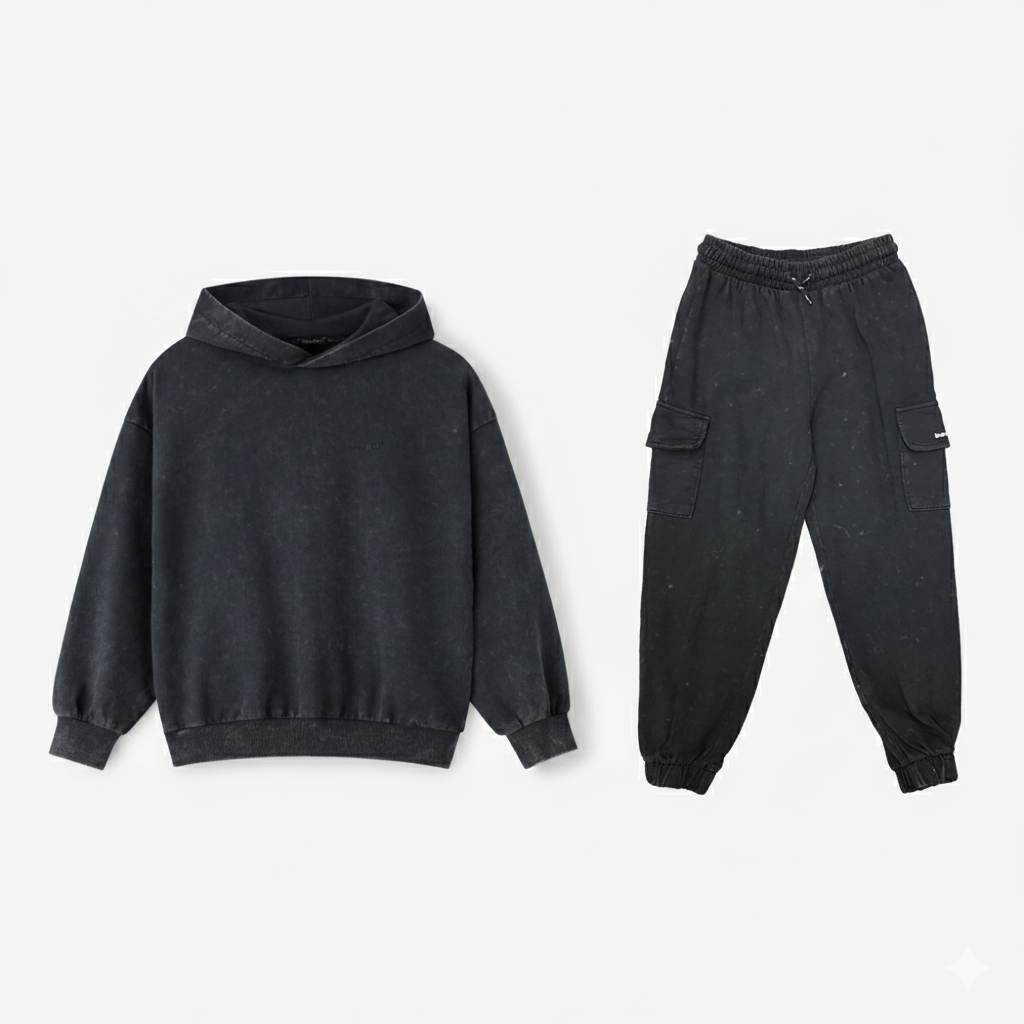 ست هودی و شلوار پسرانه 29543 سایز 8 تا 15 سال مارک Bekkin