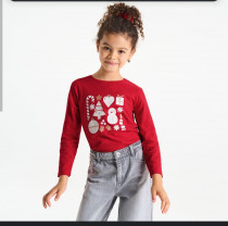 بلوز دخترانه 29963 سایز 3 تا 12 سال مارک OKAIDI