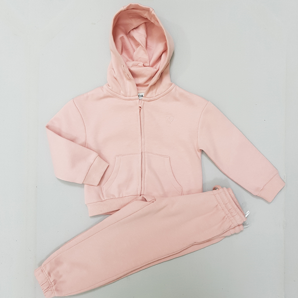 ست پلیور شلوار دخترانه 29913 سایز 2 تا 10 سال مارک C&A