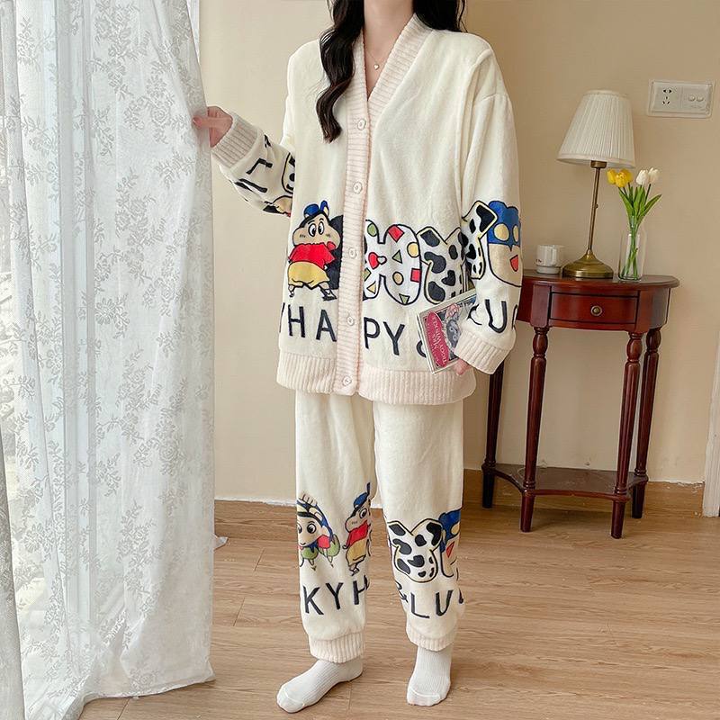 ست تدی دکمه دار زنانه کد 418812