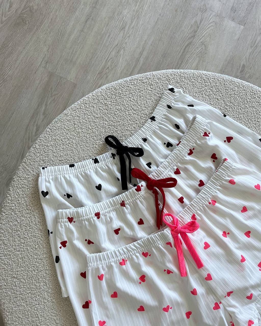 ست دو تیکه کراپی قلبی زنانه کد 418824