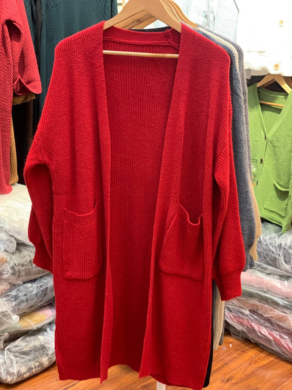 مانتو بافت زنانه کد 418846