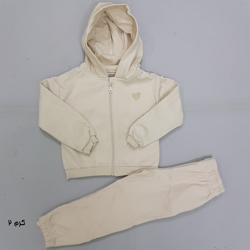 ست سویشرت شلوار دخترانه 29666 سایز 3 تا 14 سال مارک Orchestra   *