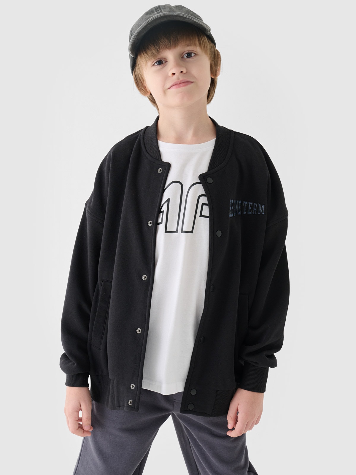 سویشرت پسرانه 29714 سایز 7 تا 14 سال مارک 4F