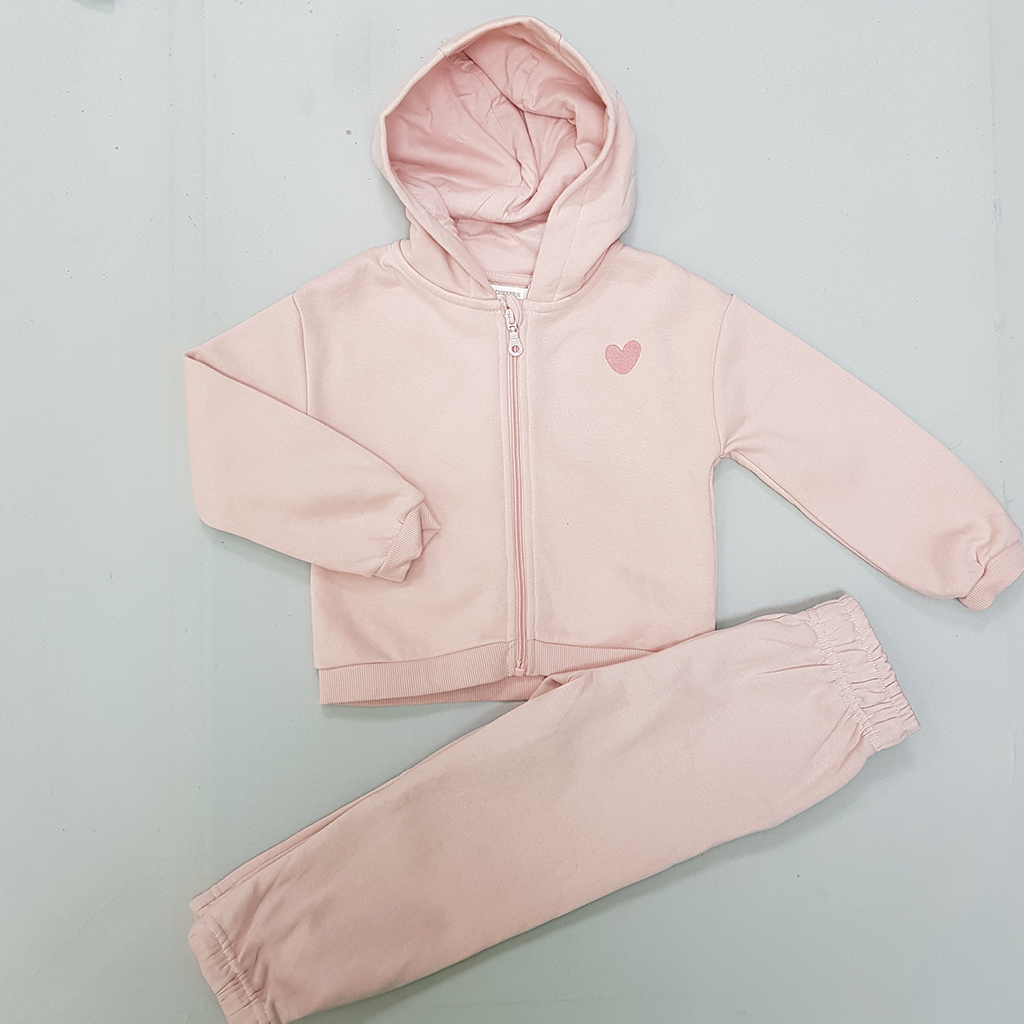 ست سویشرت شلوار دخترانه 29655 سایز 4 تا 12 سال مارک Orchestra