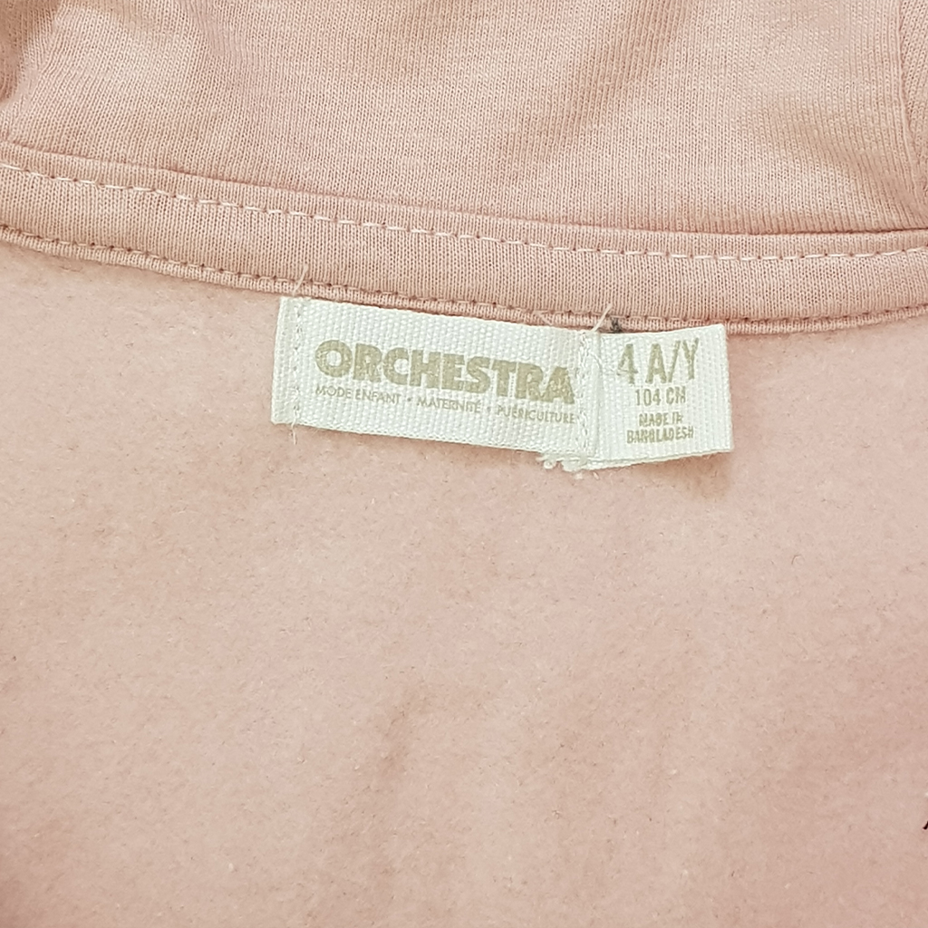 ست سویشرت شلوار دخترانه 29655 سایز 4 تا 12 سال مارک Orchestra